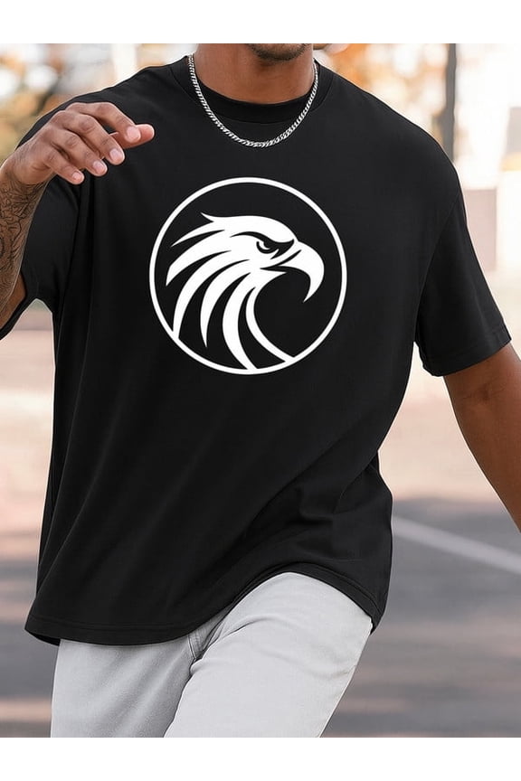 Eagle Pride Tee men's Exercise 180G 100% Cotton black Running basketball Vintage Unisex Shirt Cotton tshirts Fashion Unisex Shirt Graphic tshirts