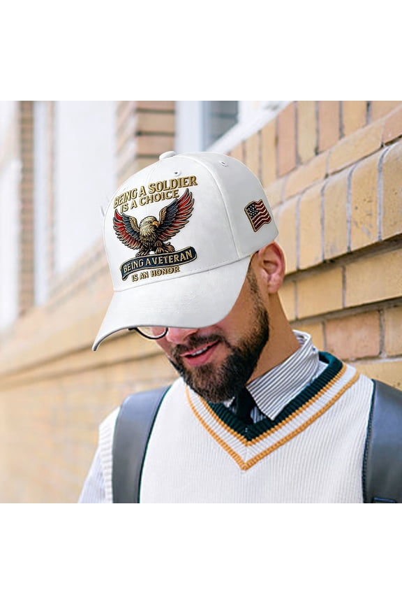 Eagle Print Baseball Cap, Adjustable Snapback Hat for Men Women, Casual Embroidered Logo Hat for Outdoor Sports, Fashionable Commemorative Gift Idea