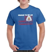 Eagle Proud To Be An American T-Shirt Men -Image by Shutterstock, Male x-Large