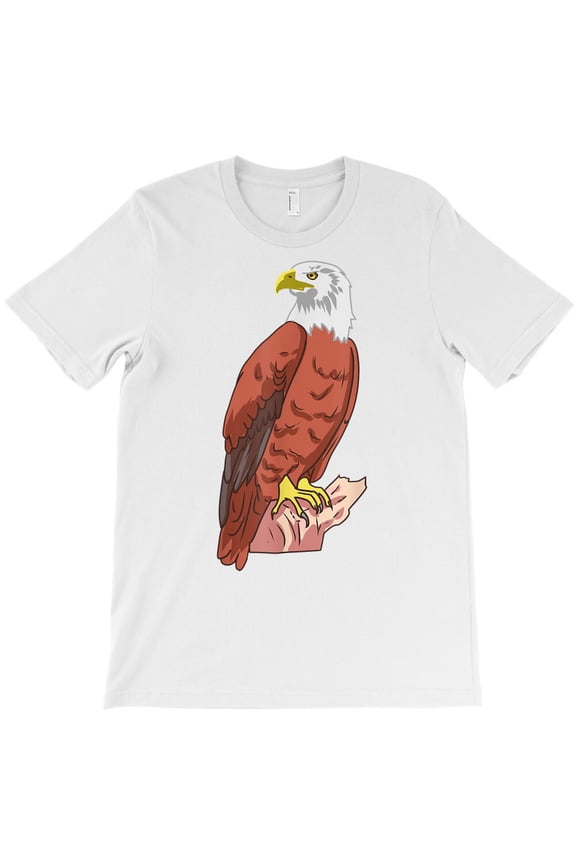 Eagle Raptor Kids Pride USA America Bird Hunter, Animal Nature G21414 Unisex T-Shirt, Up to Size 5XL
