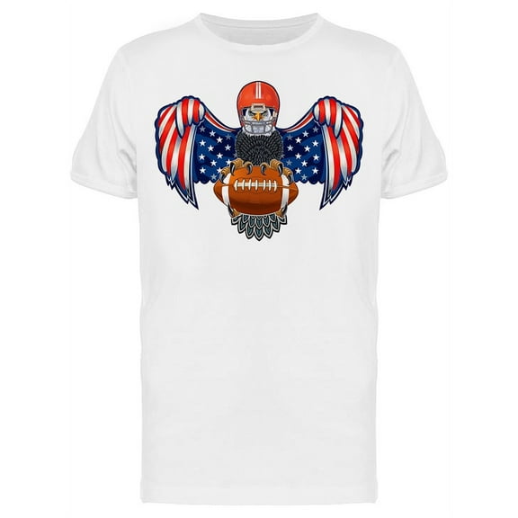 Eagle Ready To Football T-Shirt Men -Image by Shutterstock, Male XX-Large