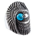 thumbnail image 1 of Eagle Ring Punk Cool Animal Jewelry Rings Hawk Rings for Men (12), 1 of 1