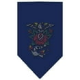 thumbnail image 1 of Eagle Rose Rhinestone Bandana Navy Blue large, 1 of 1