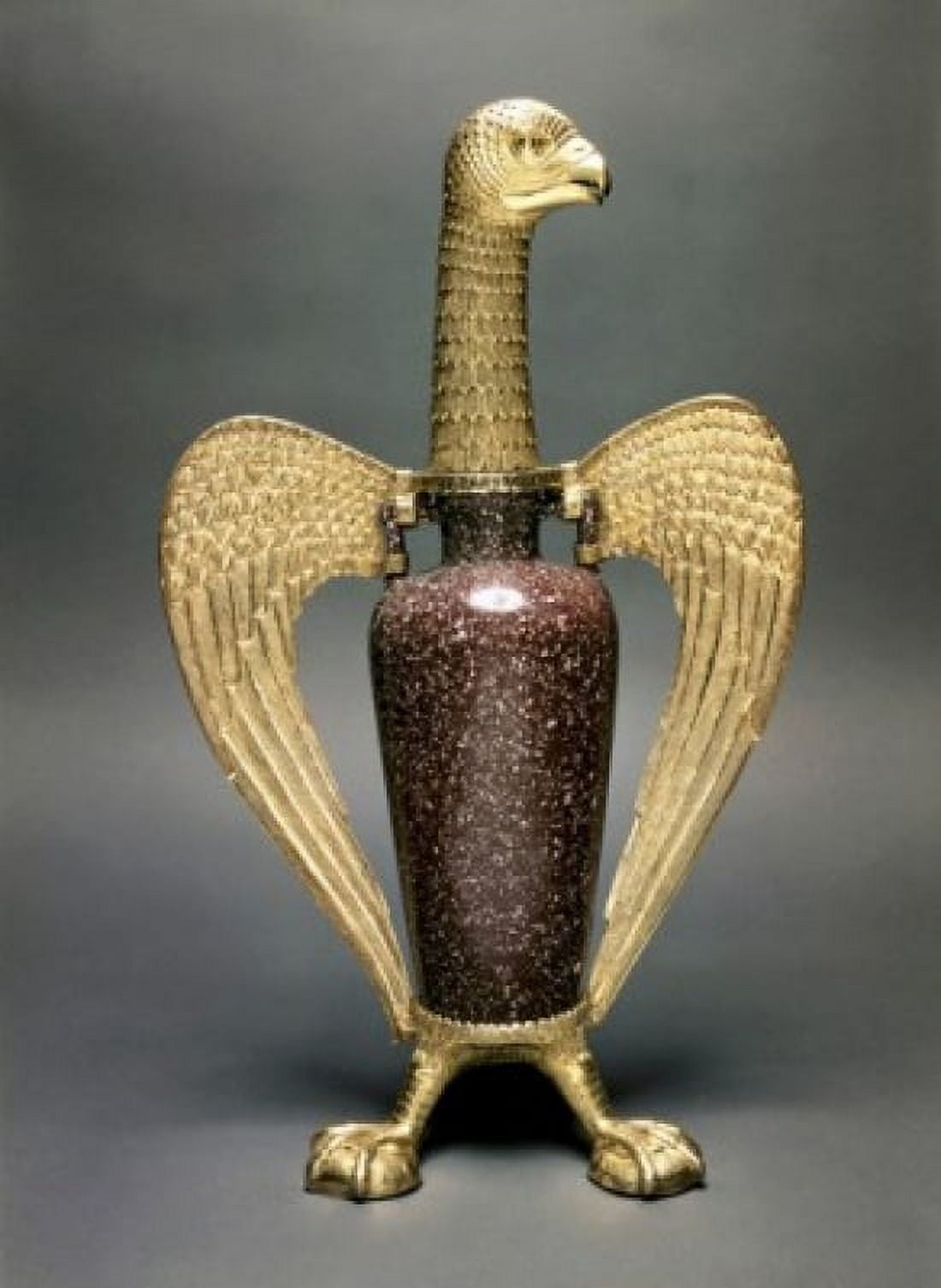 Eagle-Shaped Vase known as Sugers Eagle from the Treasure of St Denis Antiques Musee du Louvre Paris Canvas Art - (18 x 24)