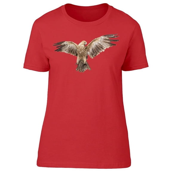 Eagle Spreads Wings T-Shirt Women -Image by Shutterstock, Female Small
