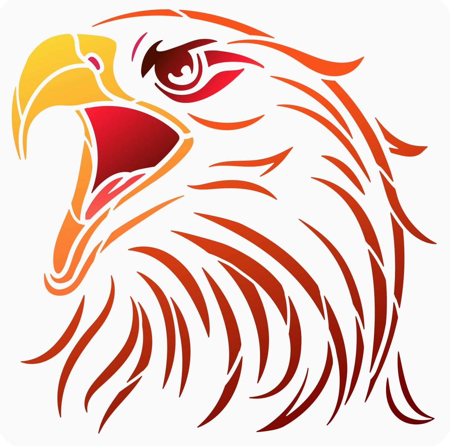 Eagle Stencil 11.8x11.8 inch Bird Animal Wildlife Wall Stencils for Painting Template Plastic Eagle Head Pattern Stencil Reusable American Eagle Stencils for Independence Day Home Decor - Walmart.com eagle-stencil-11-8x11-8-inch-bird-animal-wildlife-wall-stencils-for-painting-template-plastic-eagle-head-pattern-stencil-reusable-american-eagle-stencils-for-independence-day-home-decor-walmart-com