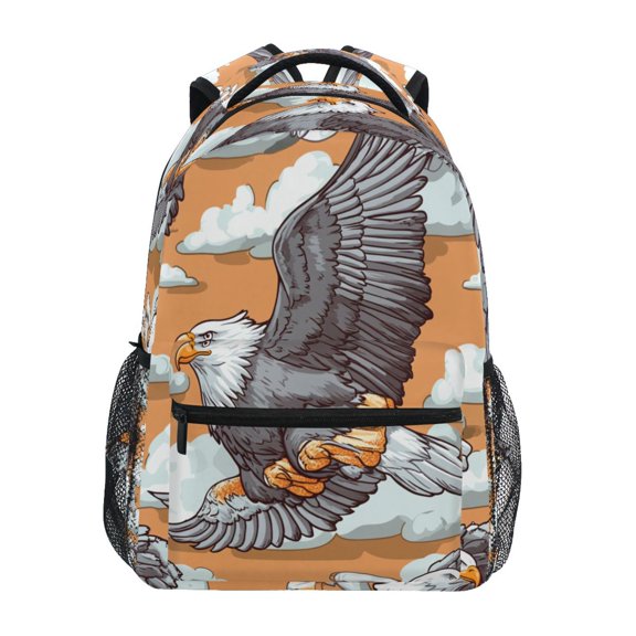 Eagle Stylish Large Backpack 15L Self-Standing Durable Twill for School, Office and Travel Use
