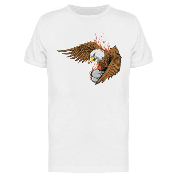 Eagle Tattoo Design T-Shirt Men -Image by Shutterstock, Male Small