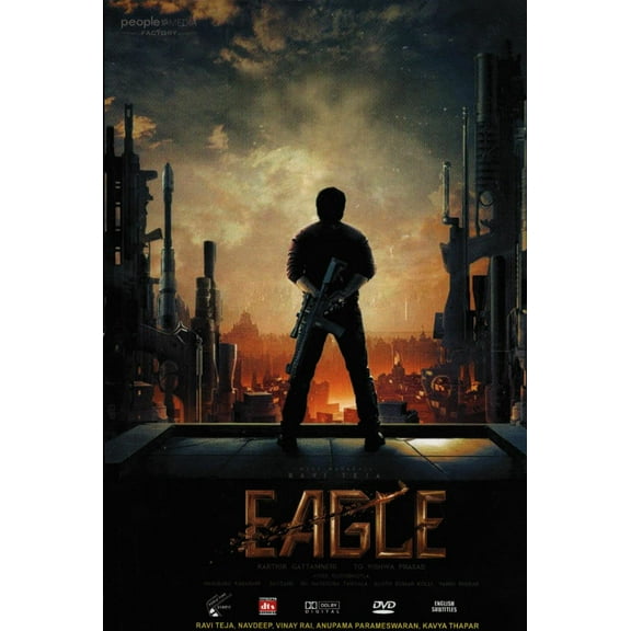 Eagle Telugu Movie DVD stg: Ravi Teja, Navdeep, Anupama Parameswaran
