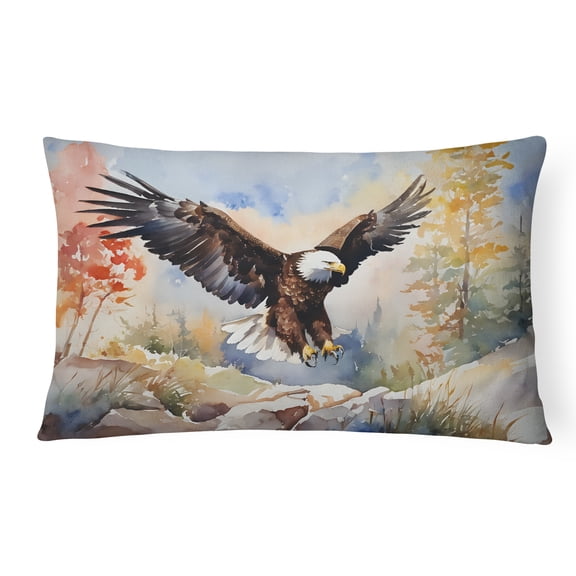 Eagle Throw Pillow 12 in x 16 in
