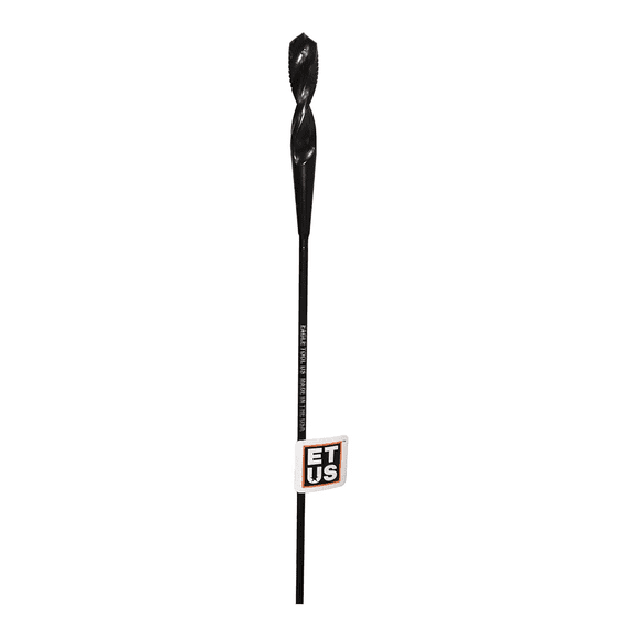 Eagle Tool US EC25072 Flex Shank Installer Drill Bit, Serrated Split Point, 1/4-Inch by 72-Inch, 3/16-Inch Shank, Made in The USA