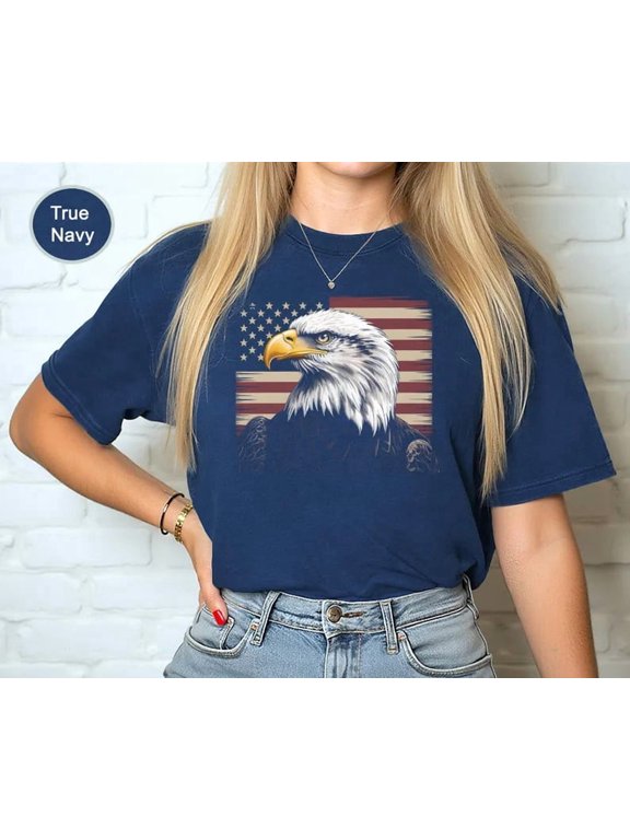 Eagle USA Flag Comfort T-Shirt