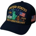 thumbnail image 1 of Eagle – United States 250th Anniversary Hat: Adjustable 250 Year American Anniversary Cap, USA Patriotic Caps, 1 of 18
