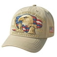 thumbnail image 1 of Eagle – United States 250th Anniversary Hat, Adjustable Bald Eagle Printed Patriotic Baseball Cap for Men Women Multi (4Pcs, Beige), 1 of 8