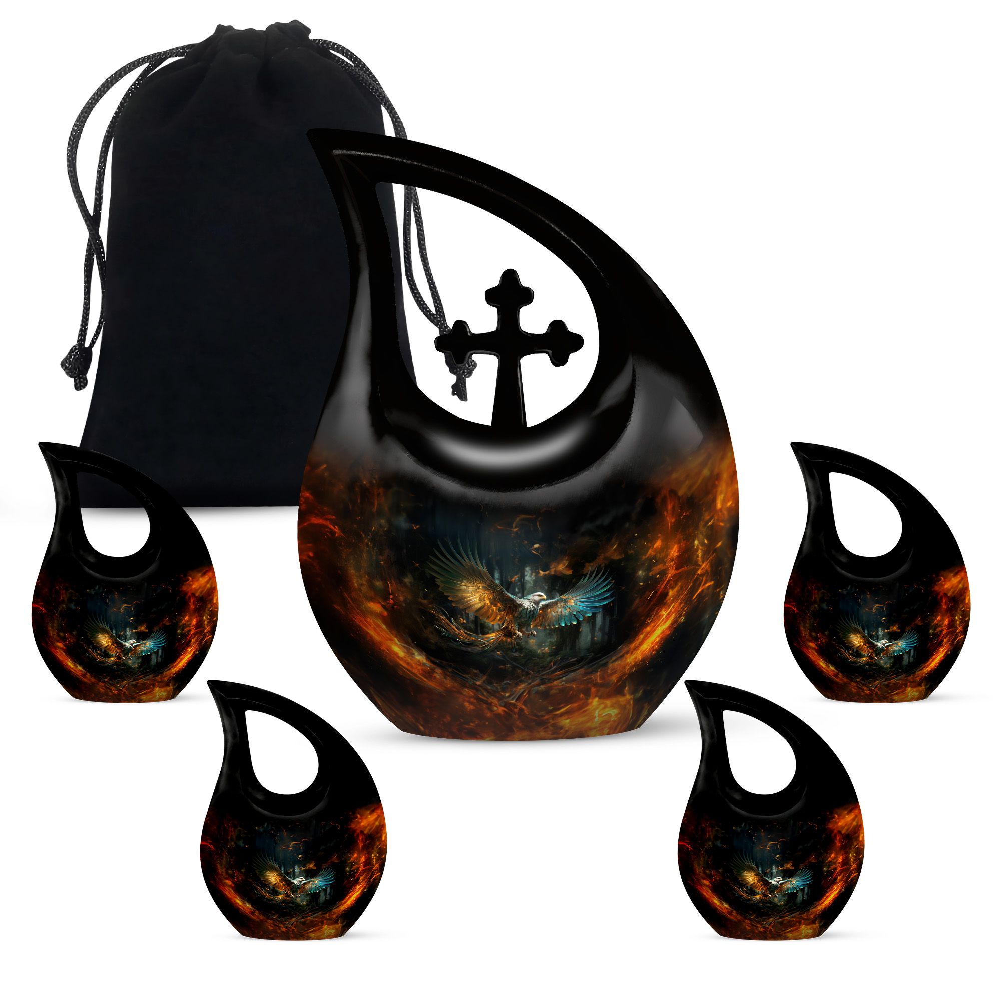 Eagle Urn Large Decorative Urn Urns For Human Ashes Adult Female