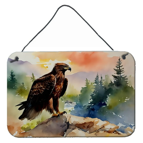 Eagle Wall or Door Hanging Prints 8 in x 12 in