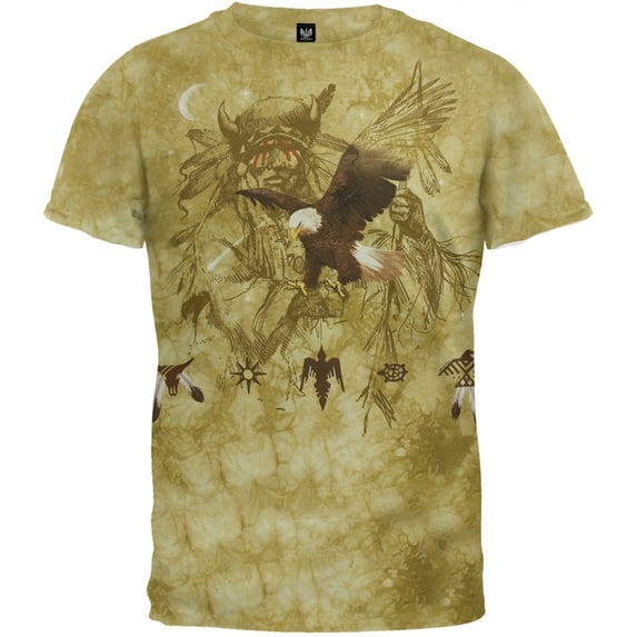 Eagle Warrior Tie Dye T-Shirt