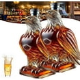 thumbnail image 1 of Eagle Whiskey Bottle, Eagle Whiskey Glass, Eagle Bottle, Funny Whiskey Eagle Bottle, Unique Eagle Animal Whiskey Decanter, Fun Bar Decoration, Gift for Whiskey Dad, Husband, Boyfriend, 1 of 6