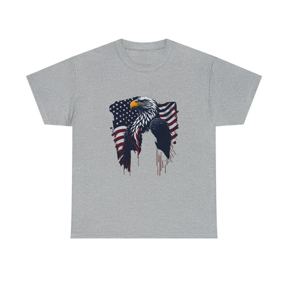 Eagle and American Flag Freedom & Independence T-Shirt