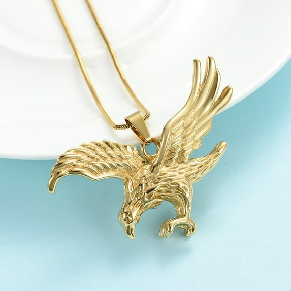Eagle cremation pendant small urns for ashes keepsake urn necklace mini urns memorial gift