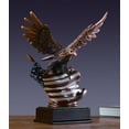thumbnail image 1 of Eagle with American Flag Statue - Sculpture, 1 of 1