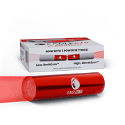 New Version! 670 nm Red LED Light 8mW/cm2 | USA Lab Verified 670nm LED Flashlight w/Spacing Tube | Easy on The Eyes - no Blue Light