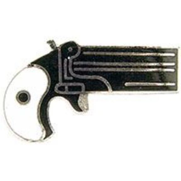 Eagle Emblems P00457 Pin - Gun, 38Cal Derringer - 1 in.