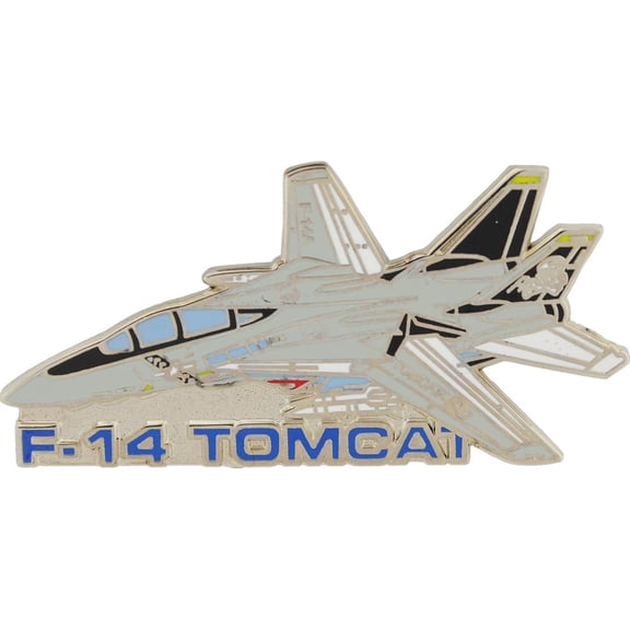 EagleEmblems P16563 PIN-APL,F-014A Tomcat,Gry (2'')