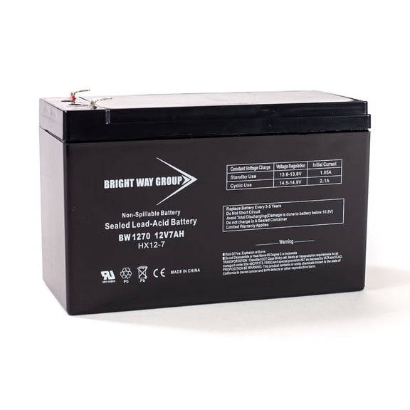 EaglePicher CF-12V7.2C Replacement Battery by Bright Way