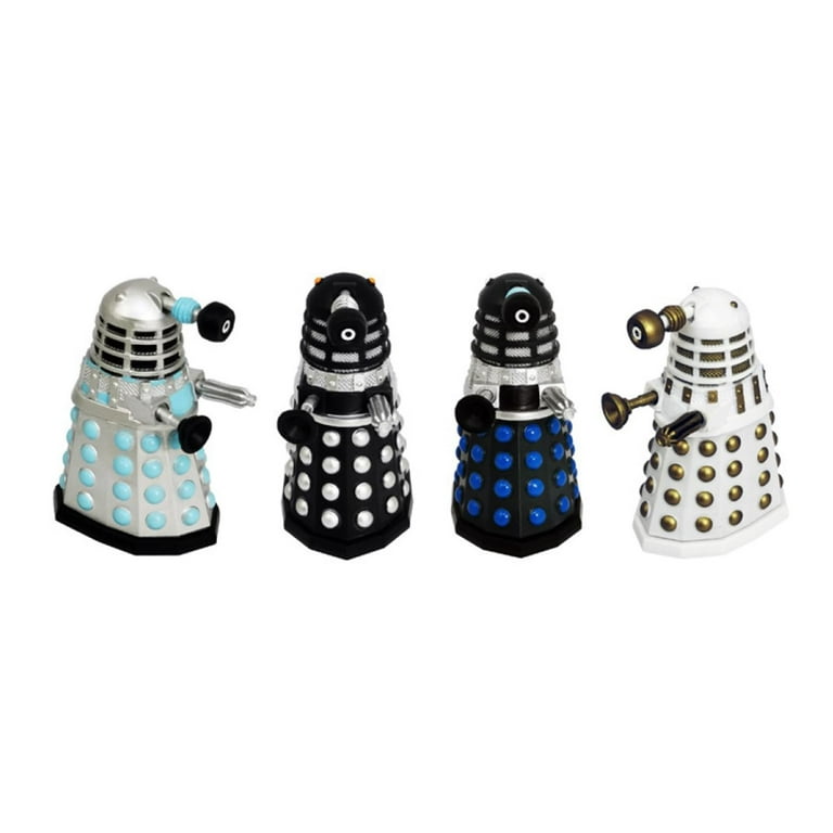 Eaglemoss Doctor Who Dalek 3 Inch Figure Assault Set of 4