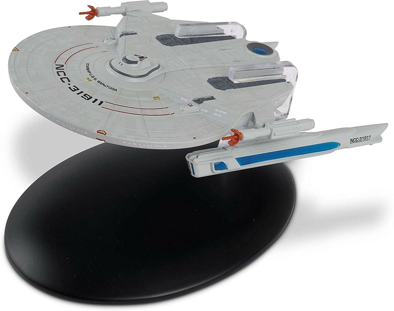 Eaglemoss STAR TREK U.S.S Saratoga NCC-31911 Die-Cast Model (Issue #63)