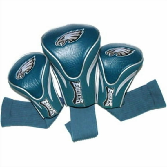 Philadelphia Eagles Golf Club 3 Piece Contour Headcover Set
