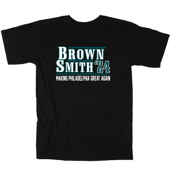 Eagles AJ Brown DeVonta Smith 24 T-shirt