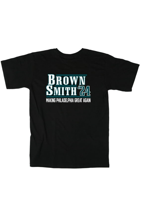 Eagles AJ Brown DeVonta Smith 24 T-shirt