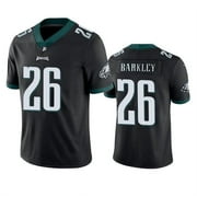 NBCOLL Eagles Bark-ley Jersey T-Shirt Tees Short Sleeve,Saquon Bark-ley Jersey Sport Shirt Tee Tops Shirts,Breathable Stretchy Retro Shirt Uniforms