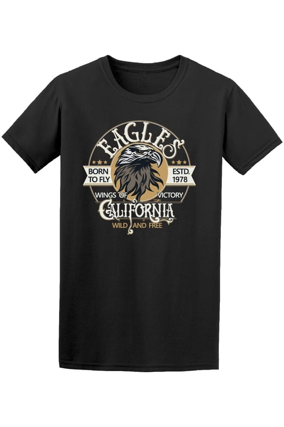 Eagles California Wild And Free T-Shirt Men -Image by Shutterstock, Male XX-Large