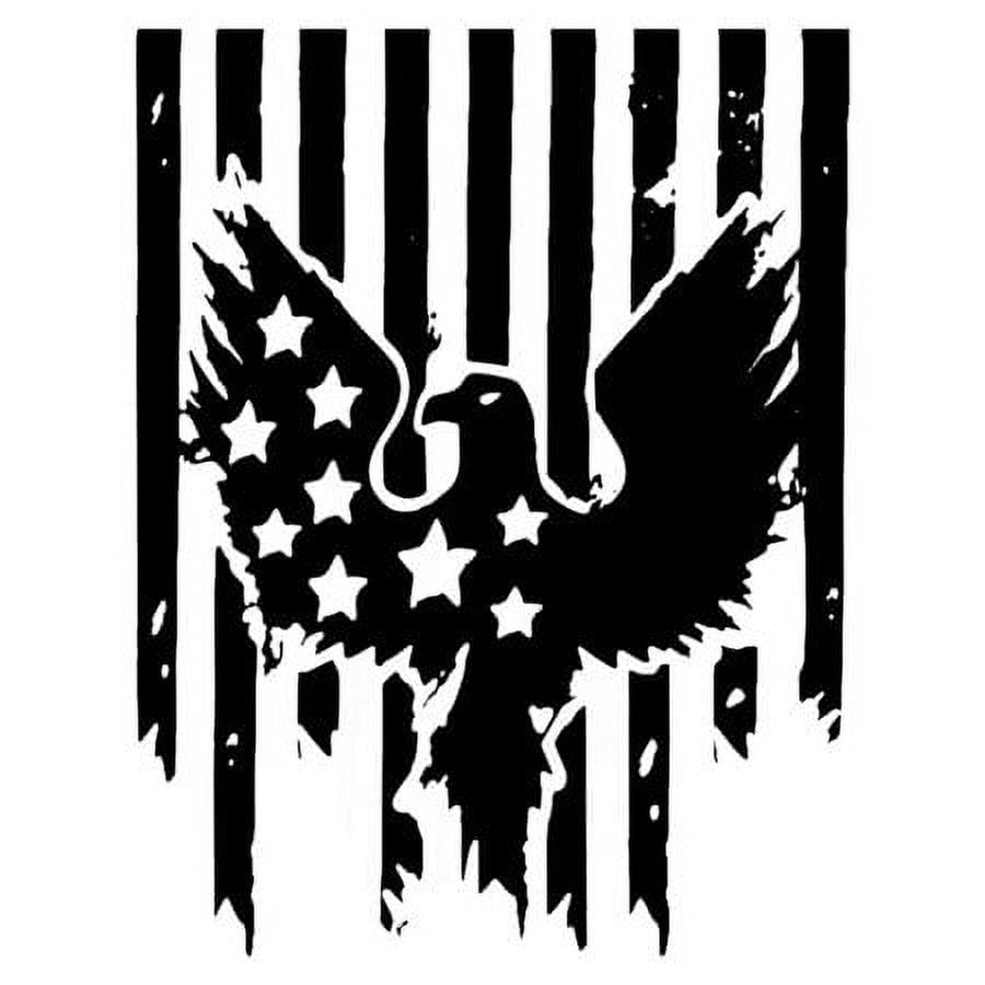 Eagles Car Decal Hood Decals for Cars American Flag Sticker USA