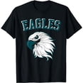 thumbnail image 1 of Eagles Fly Vintage Eagles Flying Bird Inspirational T-Shirt, 1 of 5