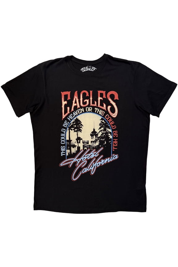 Eagles Unisex Premium Carbon T-Shirt: Heaven Or Hell (Black)