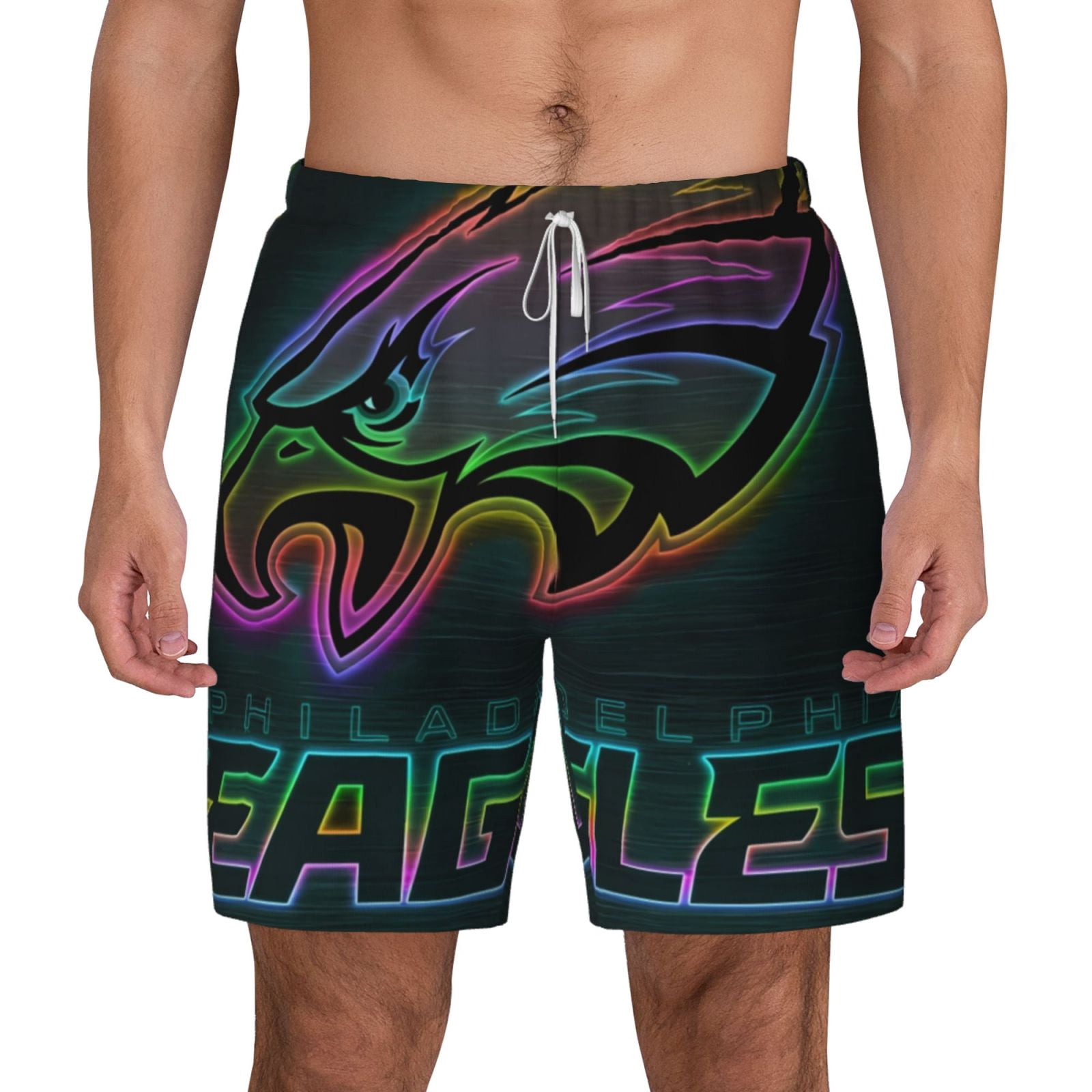 USA Ultimate Eagle Fight Shorts - Black, For Wrestling, MMA, Crossfit (Youth & Men's)