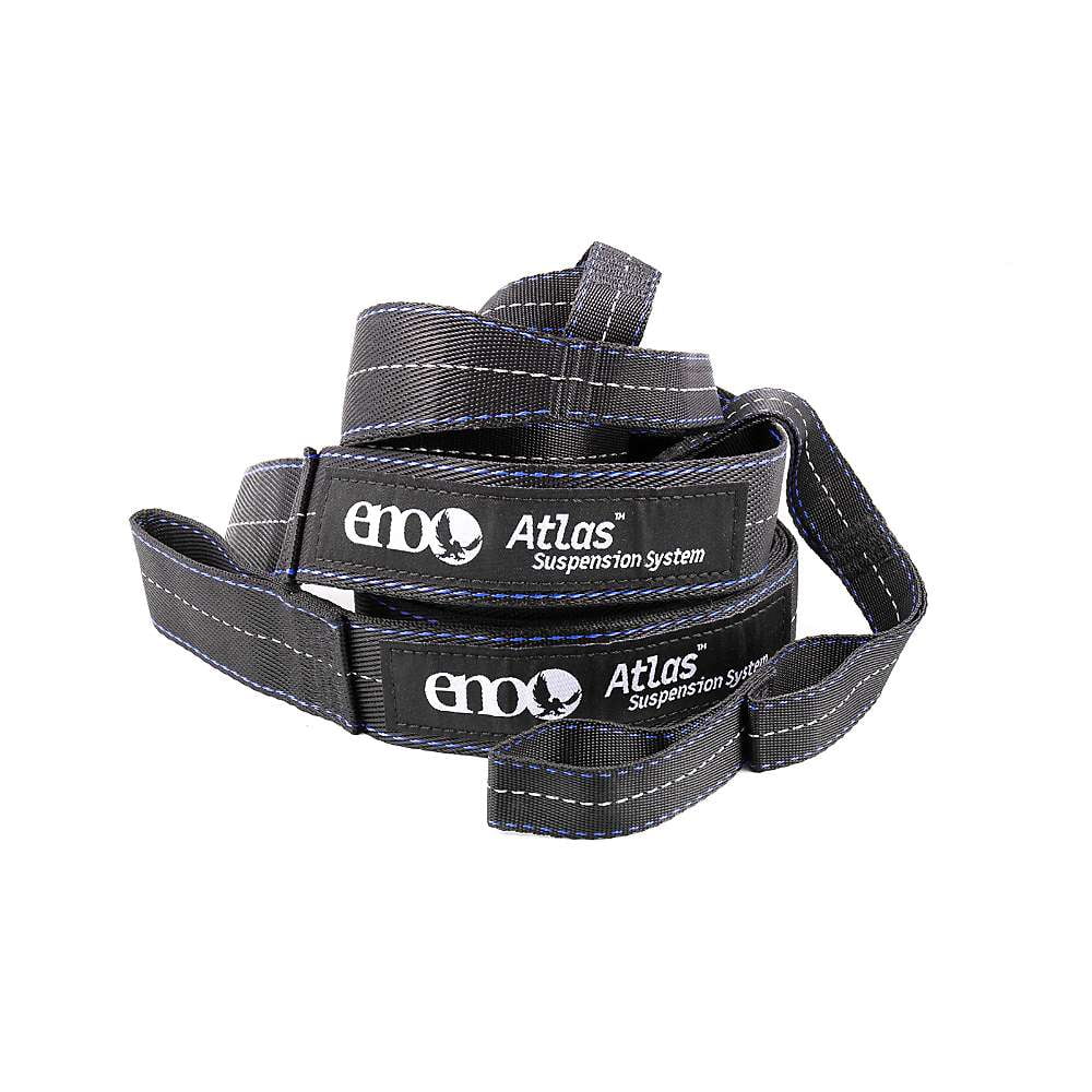 Atlas Black and Royal Hammock Suspension Straps with Storage Bag