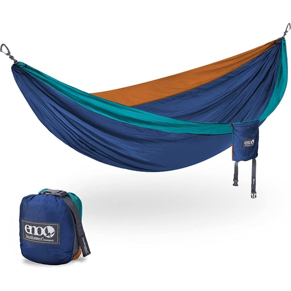 Eagles Nest Outfitters DoubleNest Lightweight Camping Hammock, 1 to 2 Person, Special Edition Colors, ATC