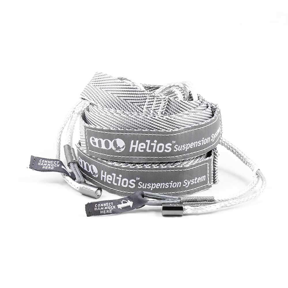 Helios Grey Ultralight Hammock Suspension Straps with Storage Bag