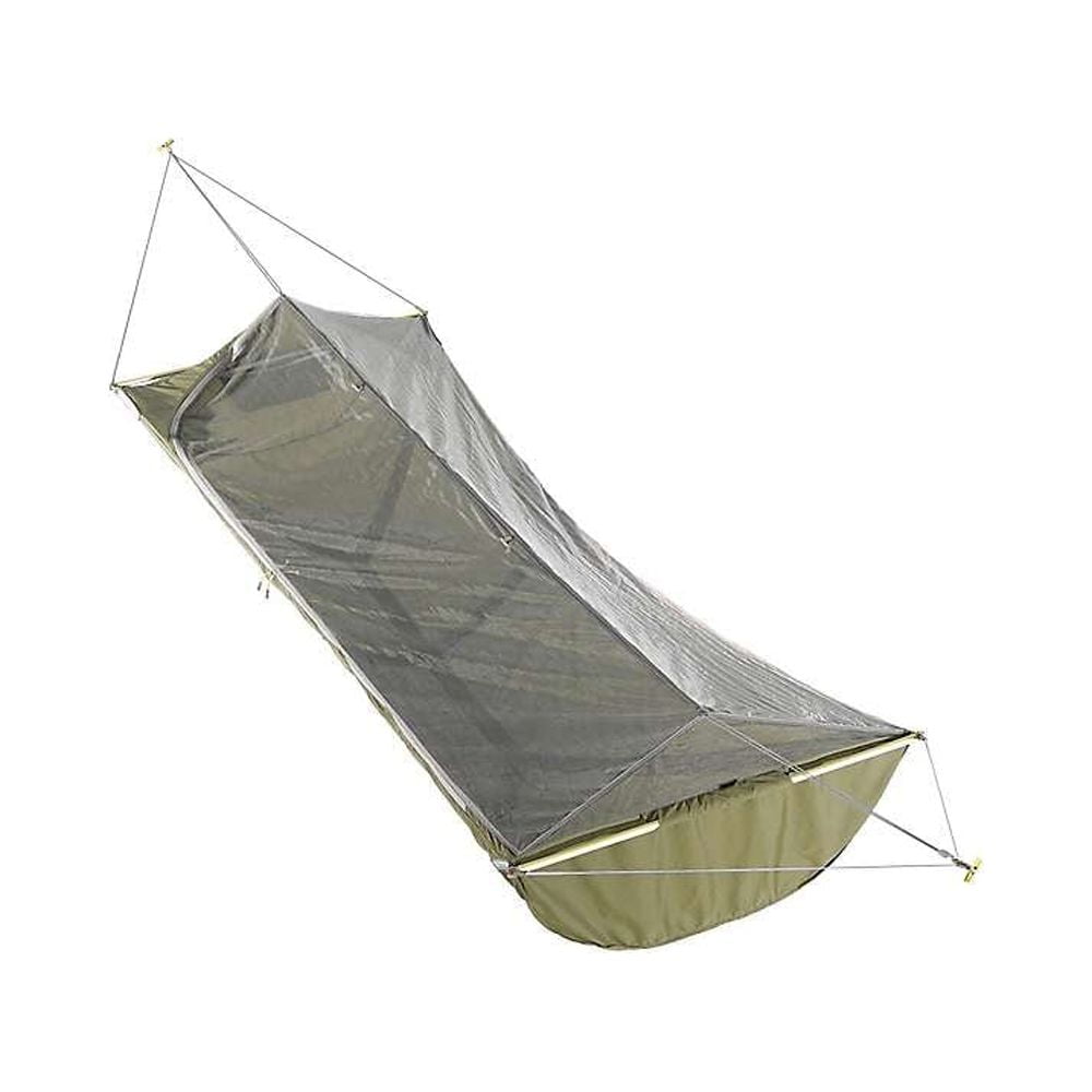 Evergreen Nylon Camping Hammock with Bug Net