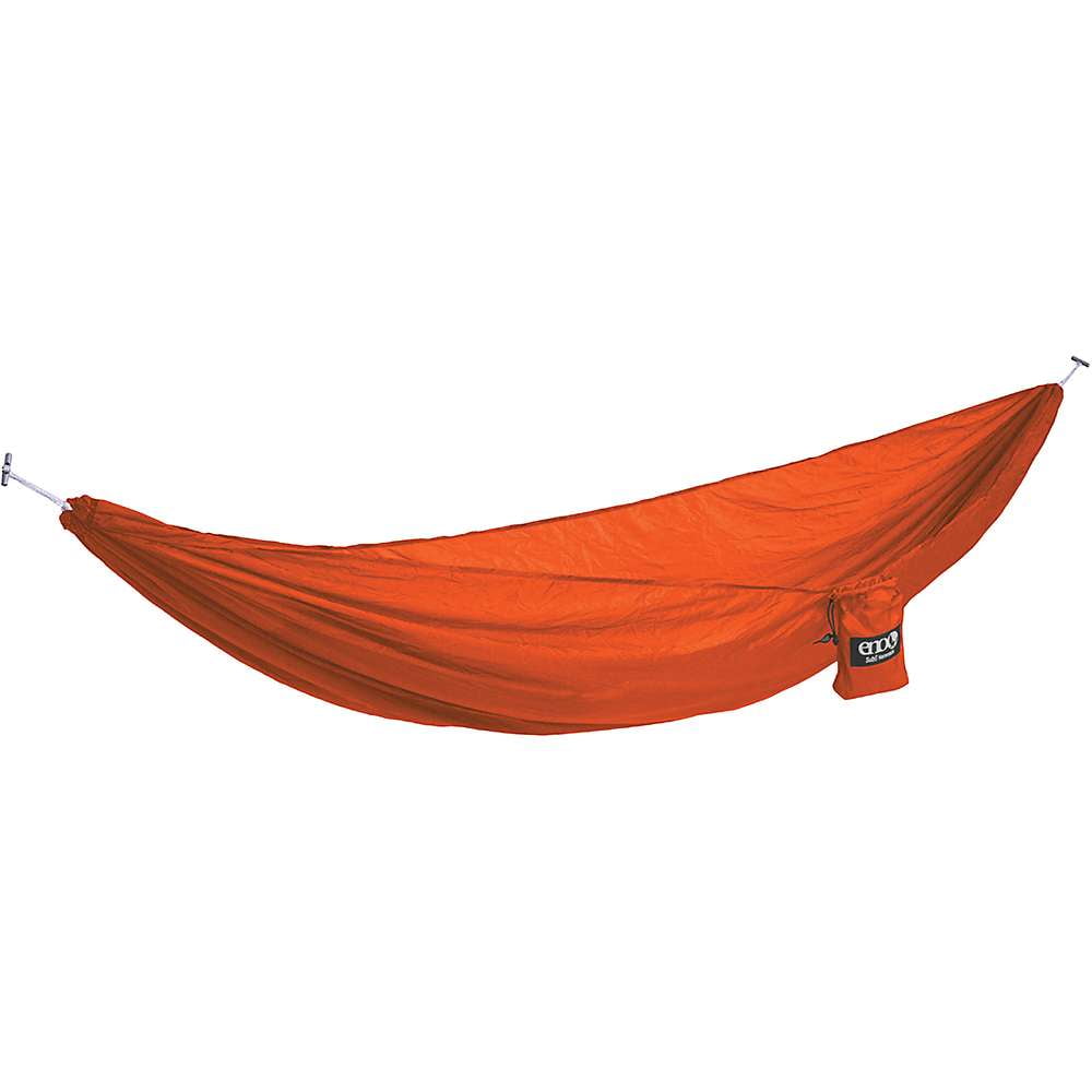 Ultralight Orange Nylon Ripstop Hammock with Aluminum Toggles