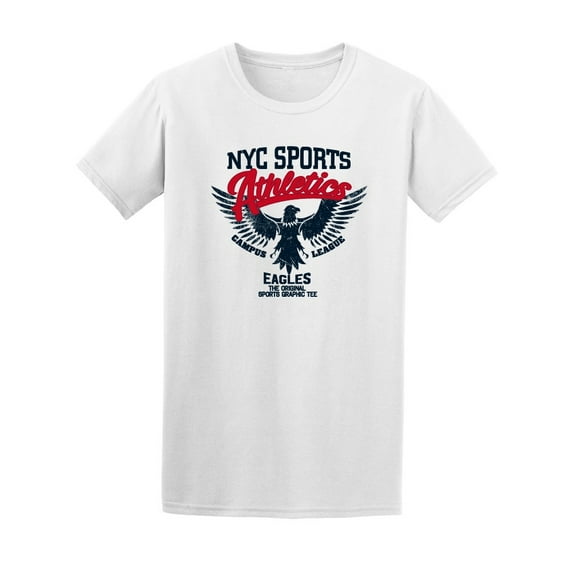 Eagles Nyc Sports Athletics T-Shirt Men -Image by Shutterstock, Male Medium