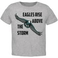 thumbnail image 1 of Eagles Rise Above The Storm Toddler T Shirt Heather 2T, 1 of 1