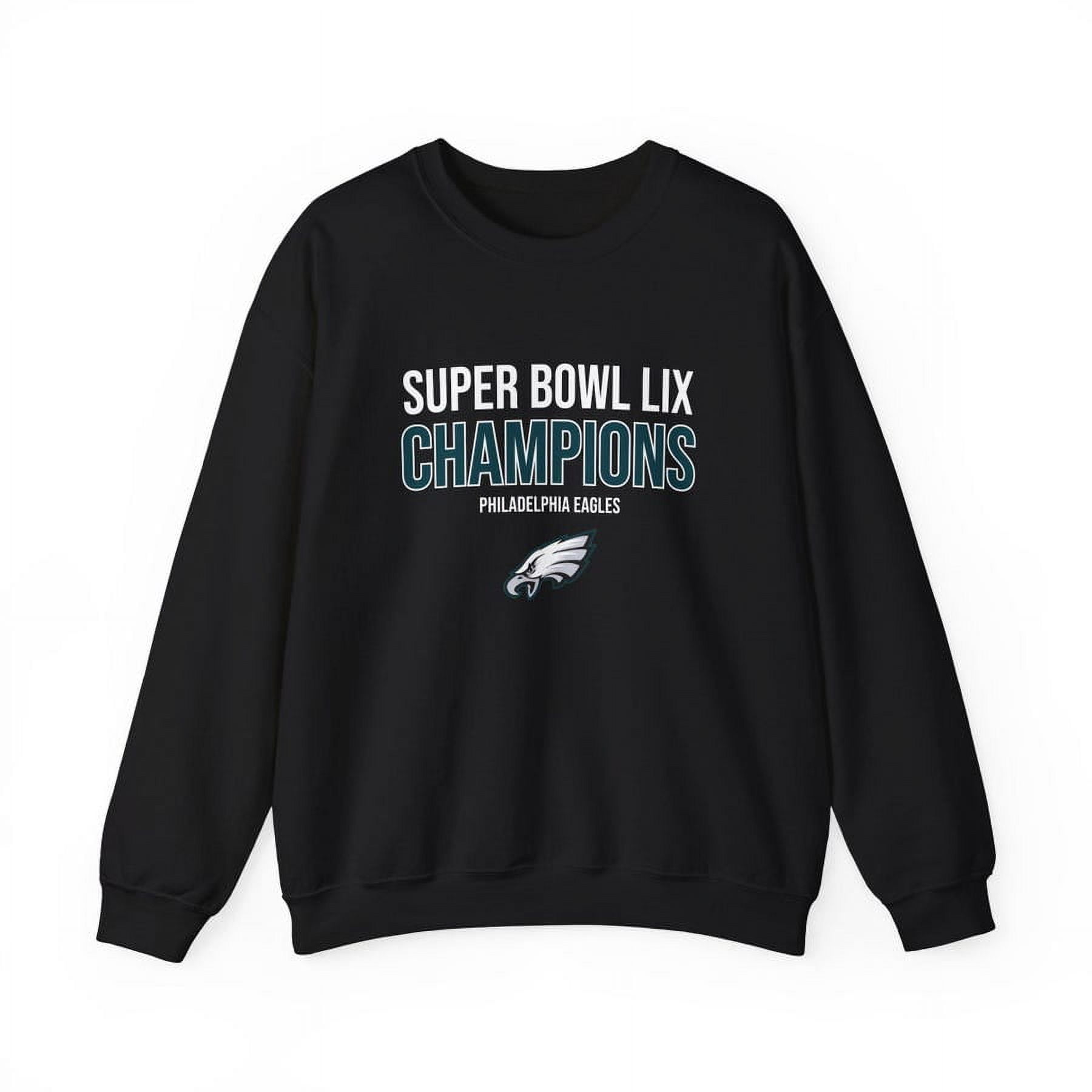 Eagles Super Bowl 59 Champions Crewneck NFL Championship Shirt Super