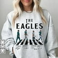 Eagles Walking Abbey Road Signatures Football Shirt, Nick Sirianni