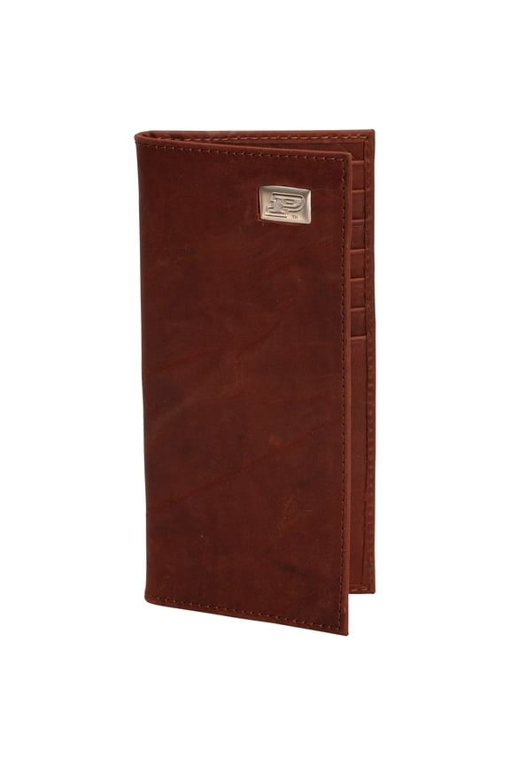 Purdue Boilermakers Leather Secretary Wallet w/ Concho